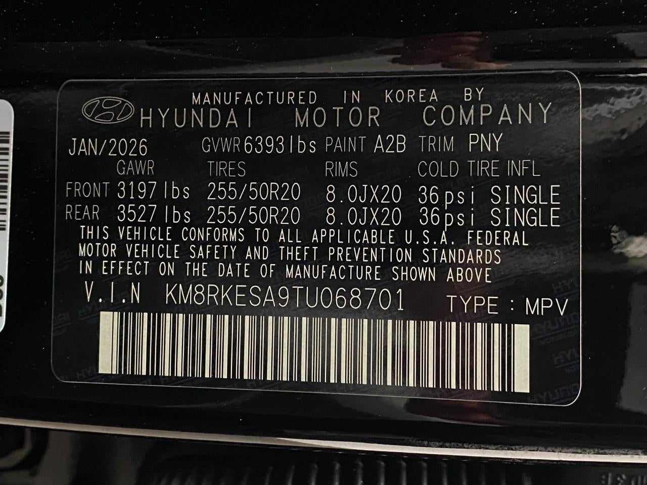 2026 Hyundai PALISADE HYBRID Limited