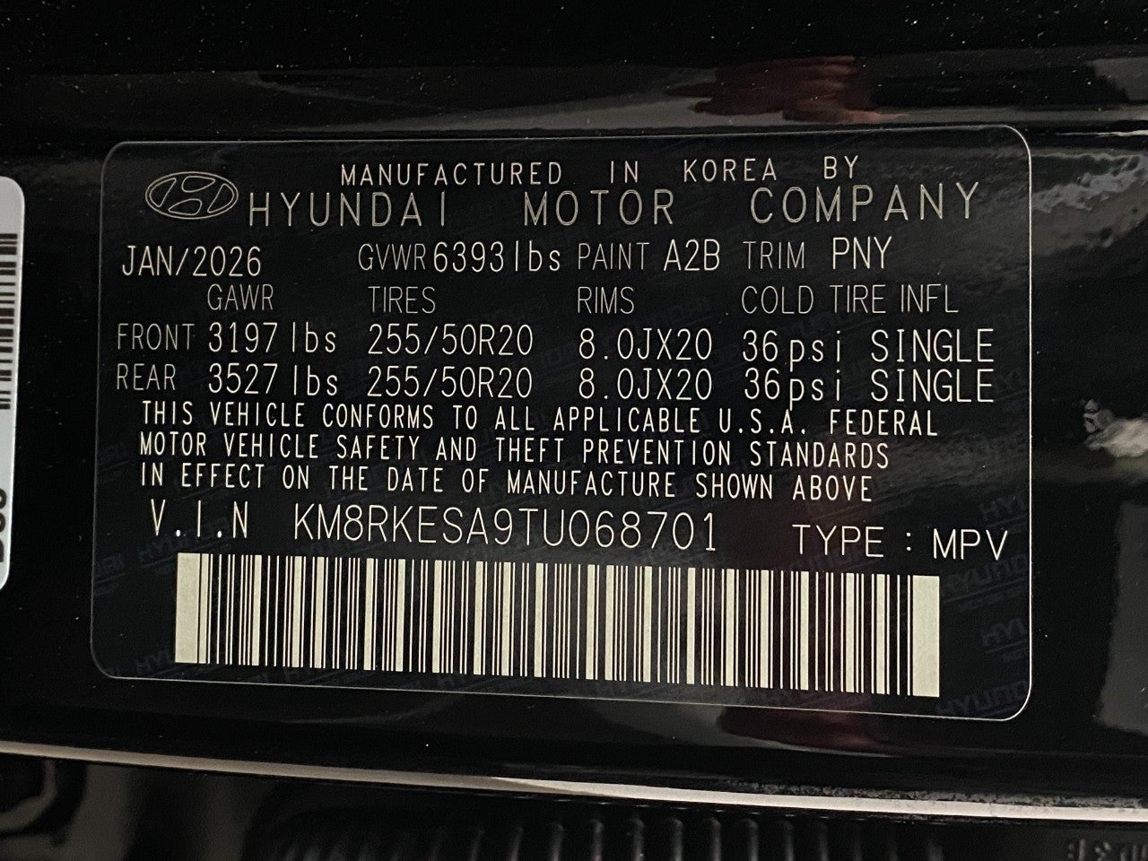 2026 Hyundai PALISADE HYBRID Limited