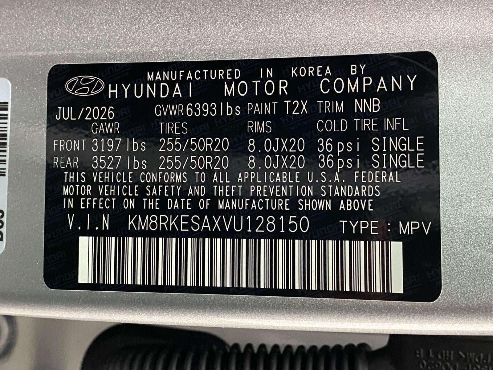 2027 Hyundai PALISADE HYBRID Limited 7P