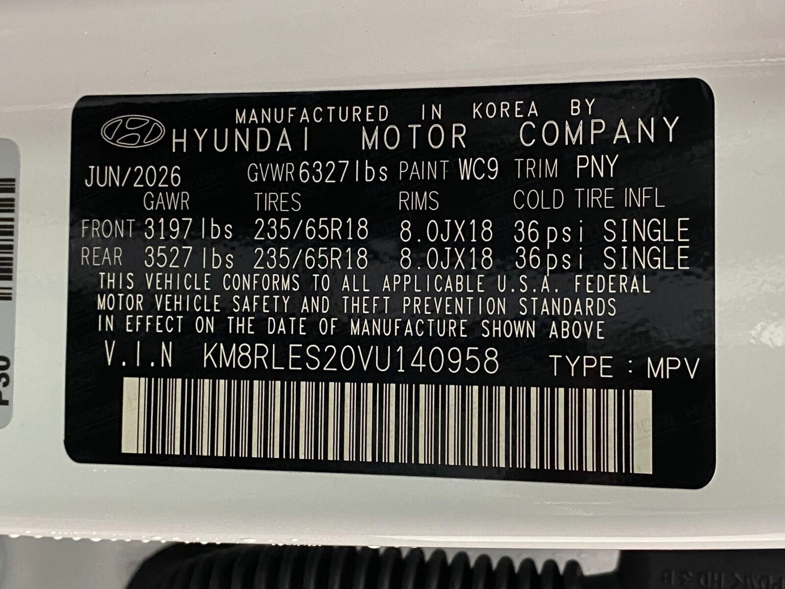 2027 Hyundai PALISADE SEL AWD