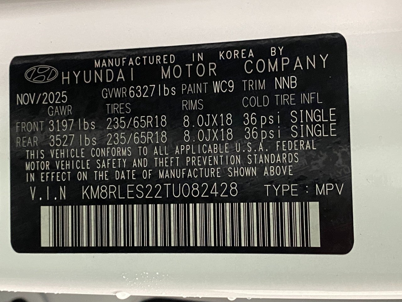 2026 Hyundai PALISADE SEL AWD