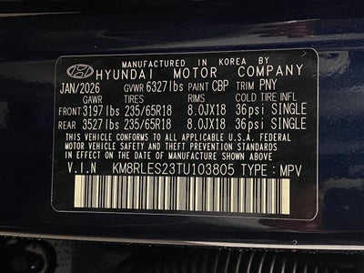 2026 Hyundai PALISADE SEL AWD
