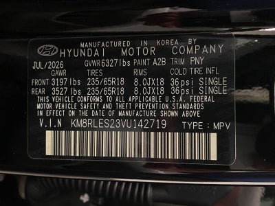 2027 Hyundai PALISADE SEL AWD