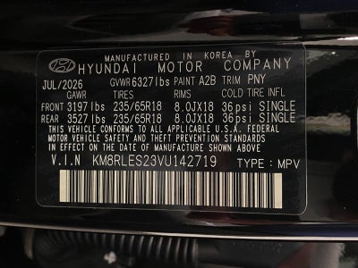2027 Hyundai PALISADE SEL AWD