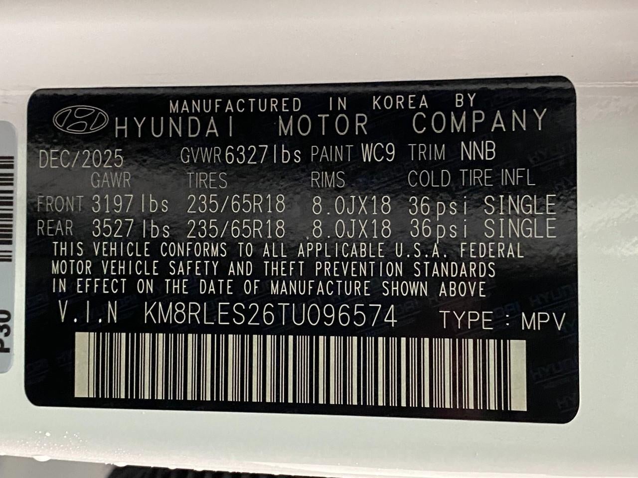 2026 Hyundai PALISADE SEL AWD