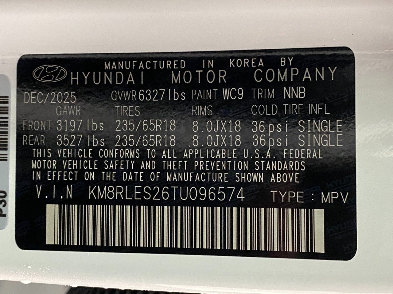 2026 Hyundai PALISADE SEL AWD