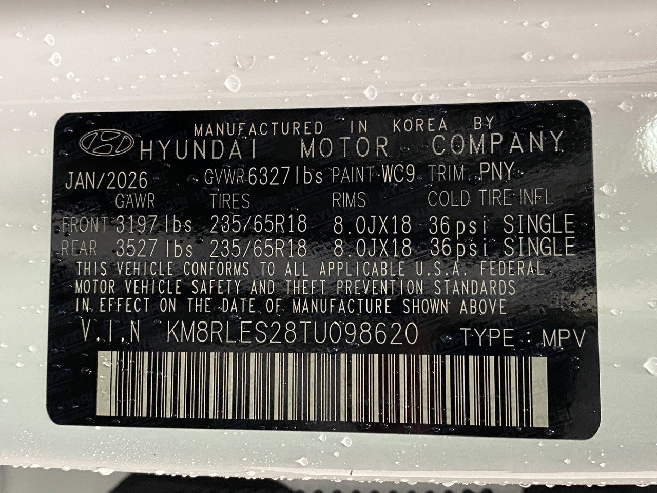 2026 Hyundai PALISADE SEL AWD