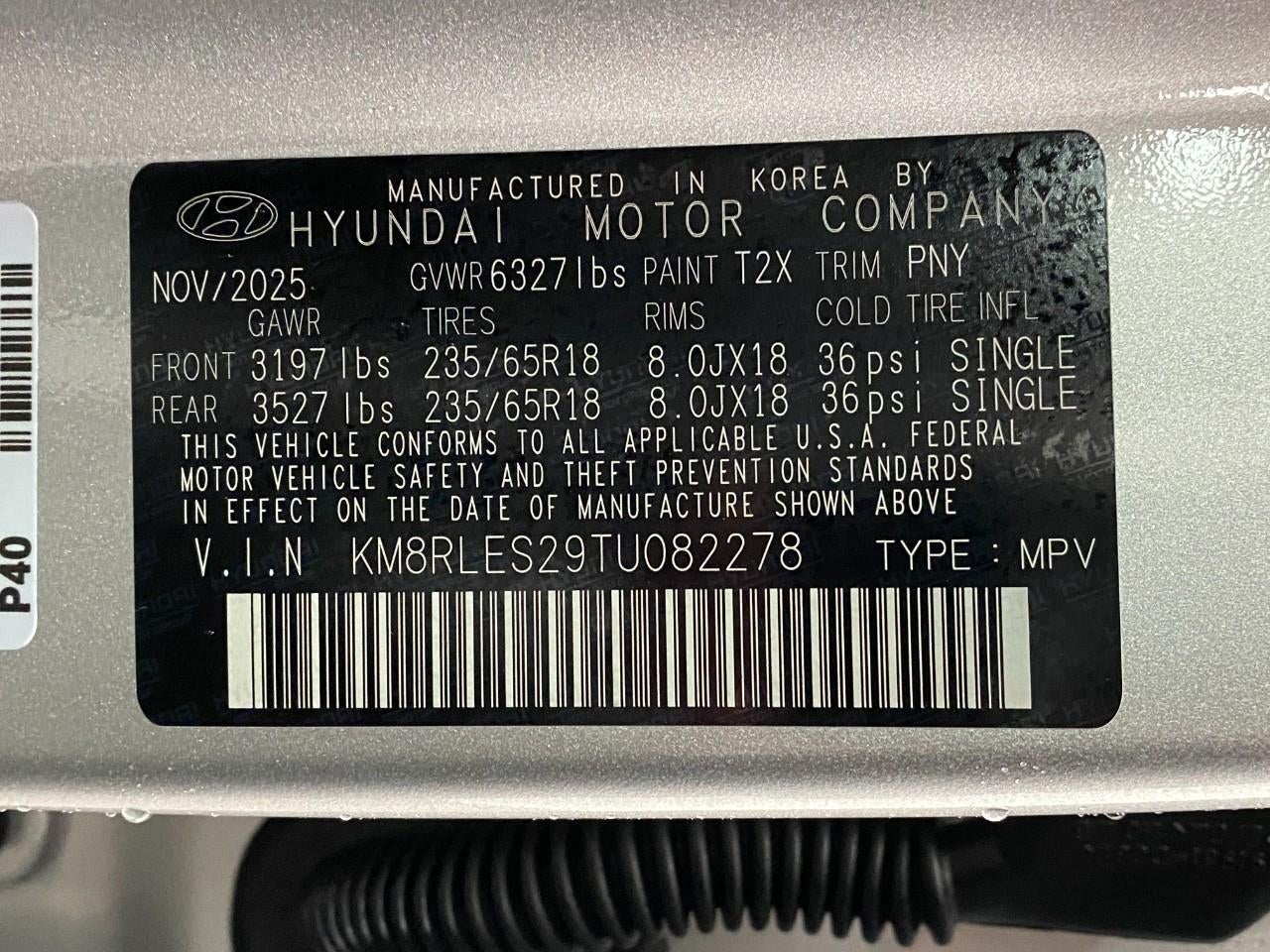 2026 Hyundai PALISADE SEL AWD