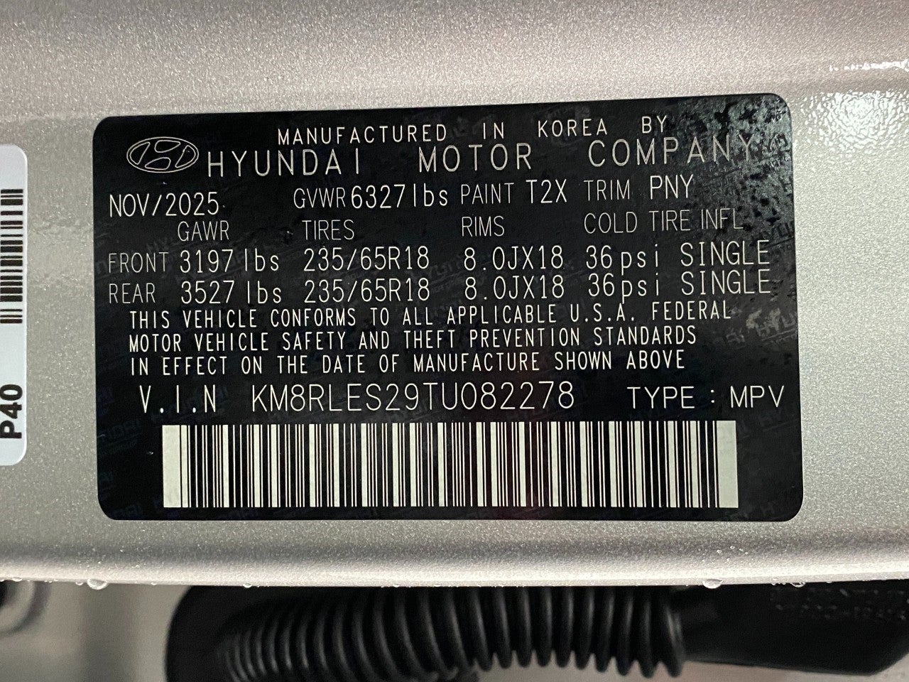 2026 Hyundai PALISADE SEL AWD