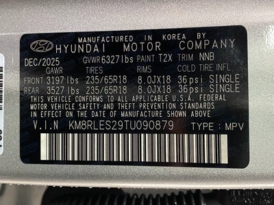 2026 Hyundai PALISADE SEL AWD