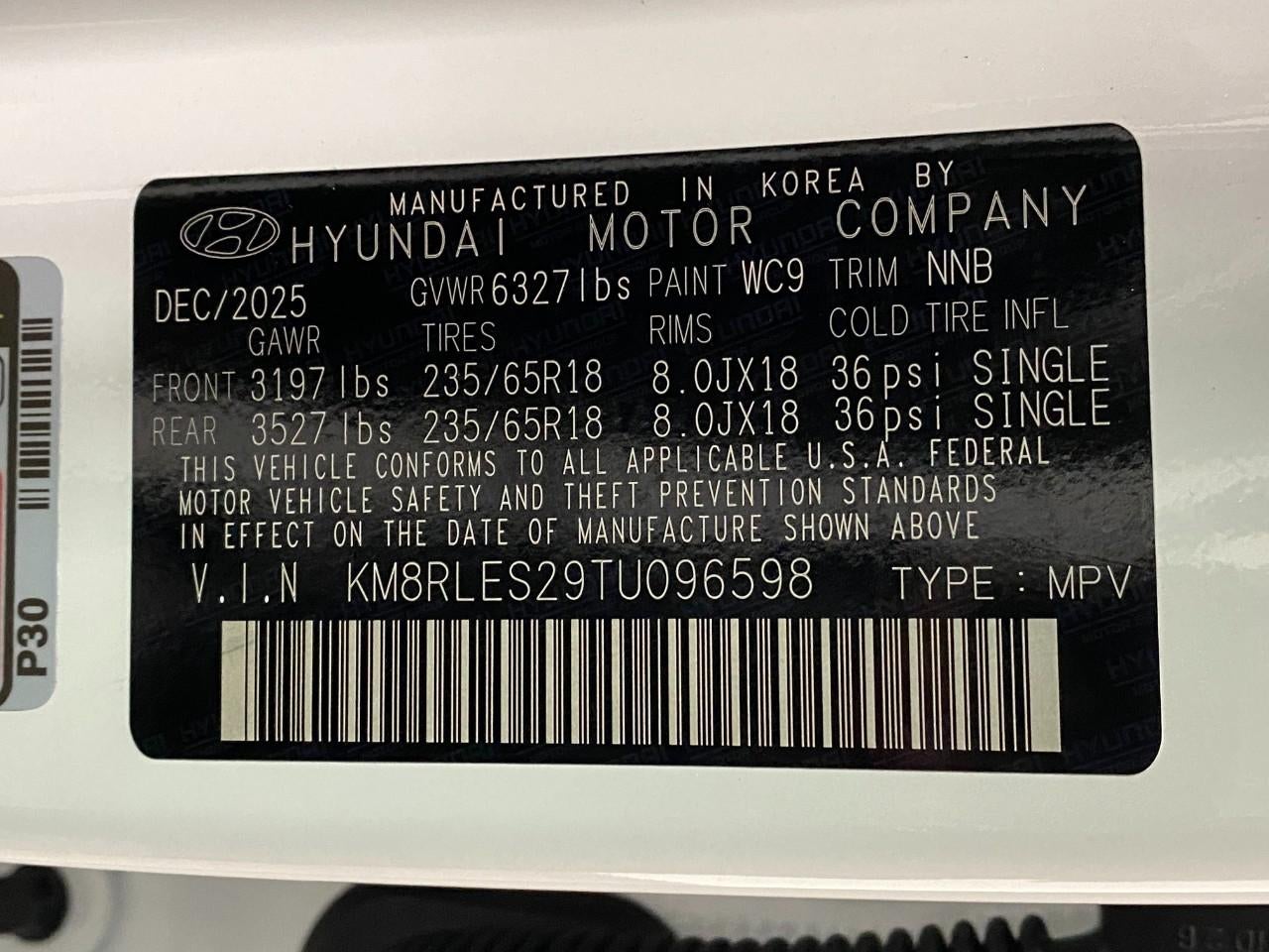 2026 Hyundai PALISADE SEL AWD