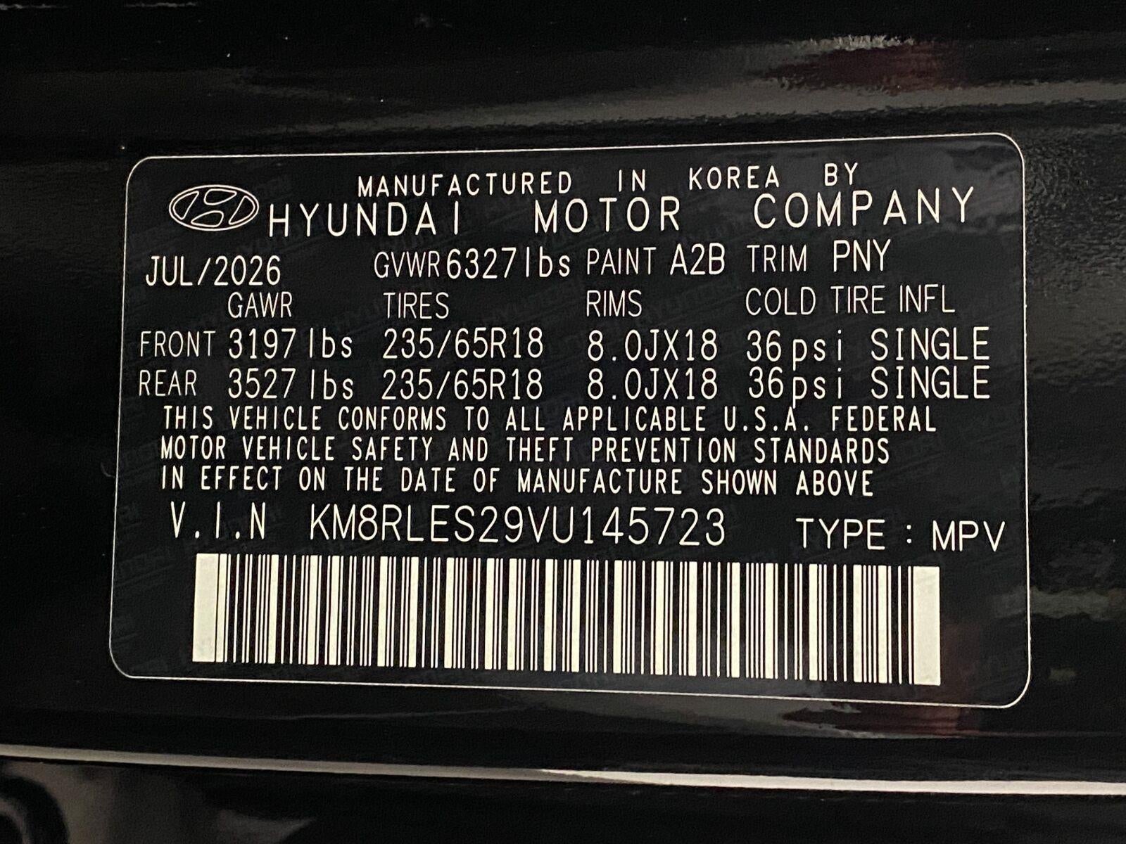 2027 Hyundai PALISADE SEL AWD