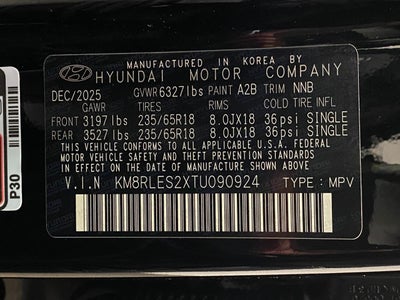 2026 Hyundai PALISADE SEL AWD