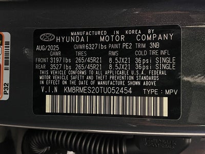 2026 Hyundai PALISADE Calligraphy AWD