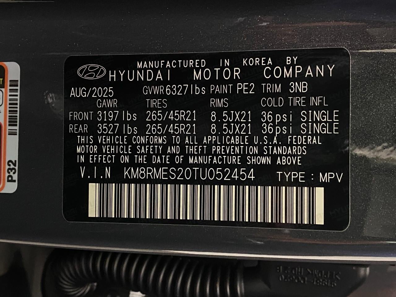 2026 Hyundai PALISADE Calligraphy AWD