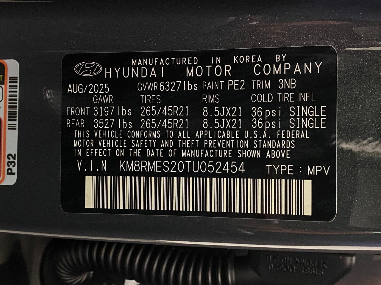 2026 Hyundai PALISADE Calligraphy AWD