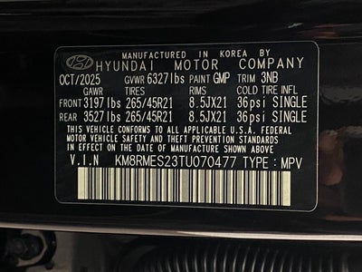 2026 Hyundai PALISADE Calligraphy AWD