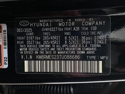 2026 Hyundai PALISADE Calligraphy AWD