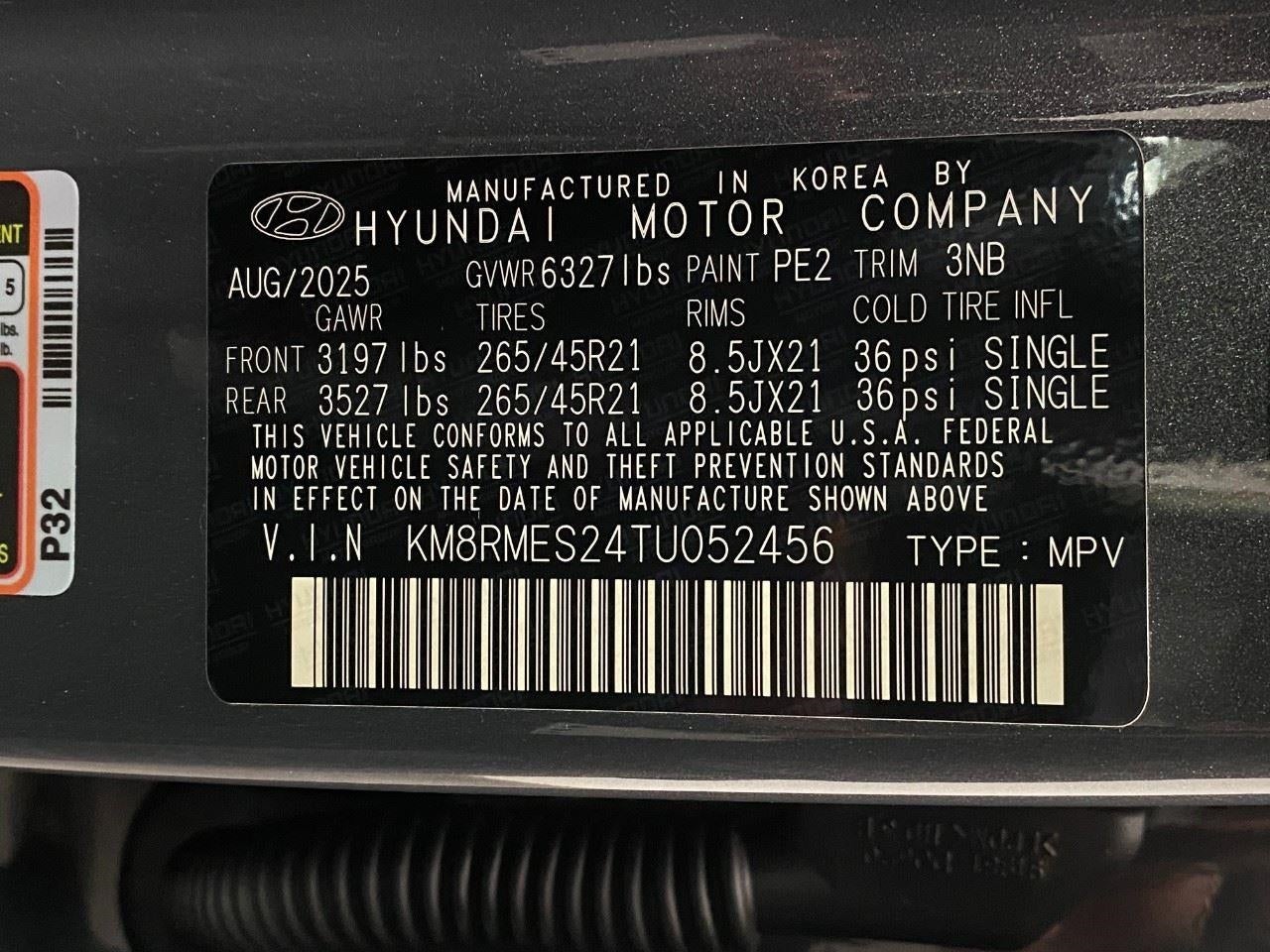 2026 Hyundai PALISADE Calligraphy AWD