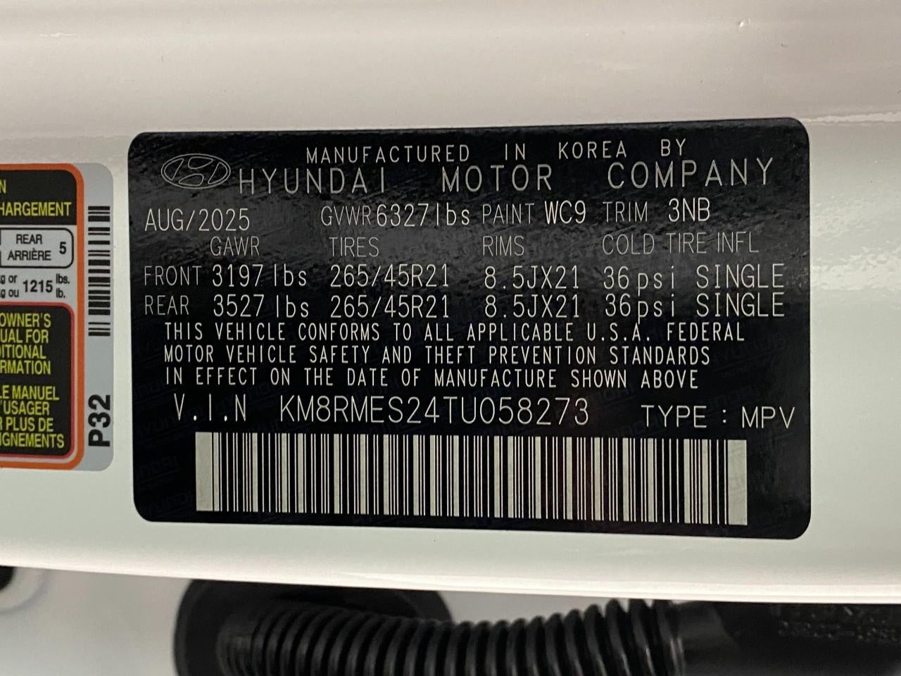 2026 Hyundai PALISADE Calligraphy AWD