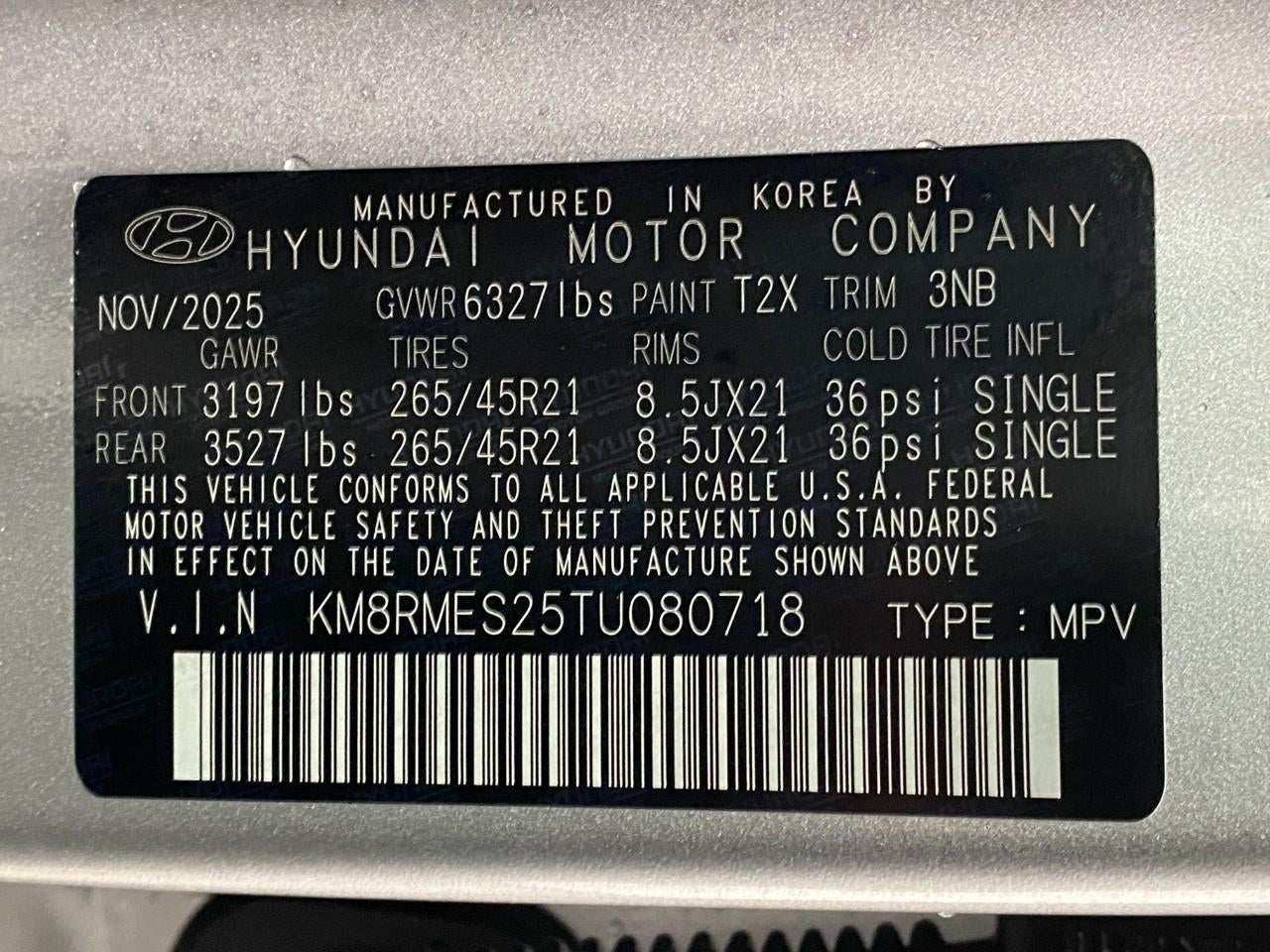 2026 Hyundai PALISADE Calligraphy AWD