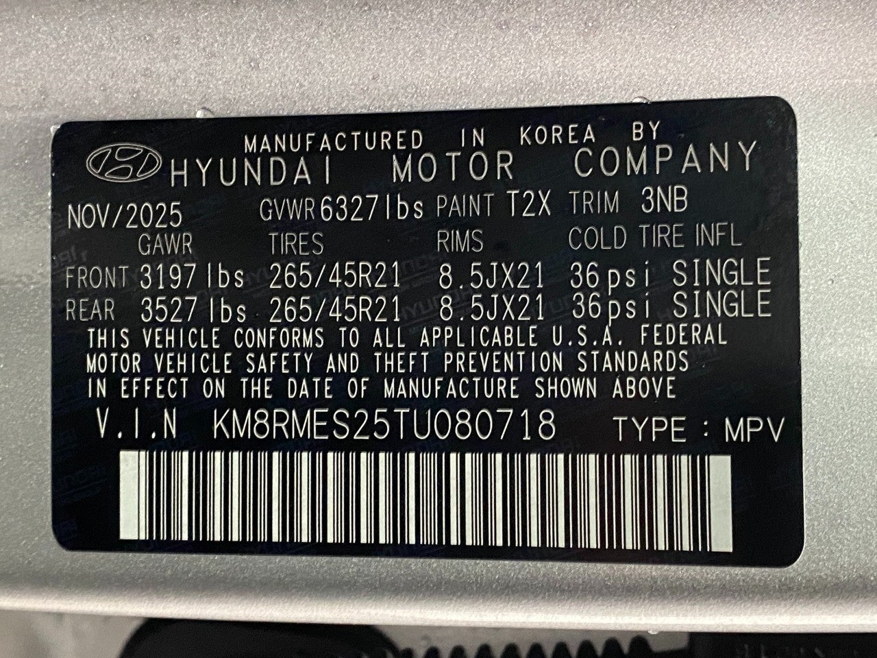 2026 Hyundai PALISADE Calligraphy AWD