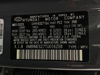 2026 Hyundai PALISADE Calligraphy AWD