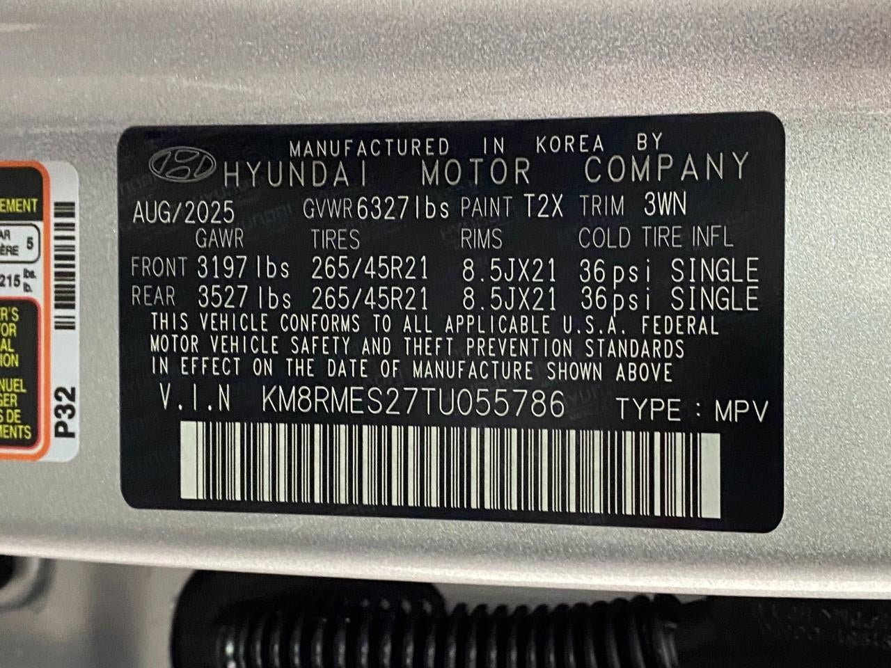 2026 Hyundai PALISADE Calligraphy AWD