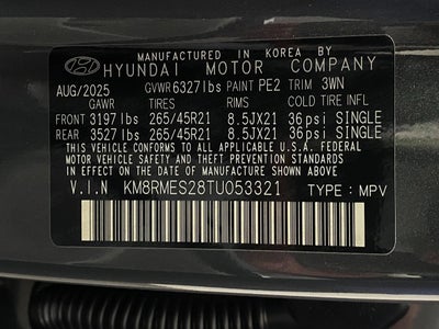 2026 Hyundai PALISADE Calligraphy AWD