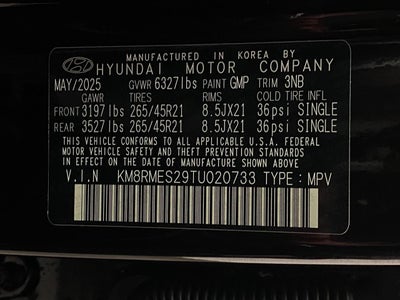 2026 Hyundai PALISADE Calligraphy AWD