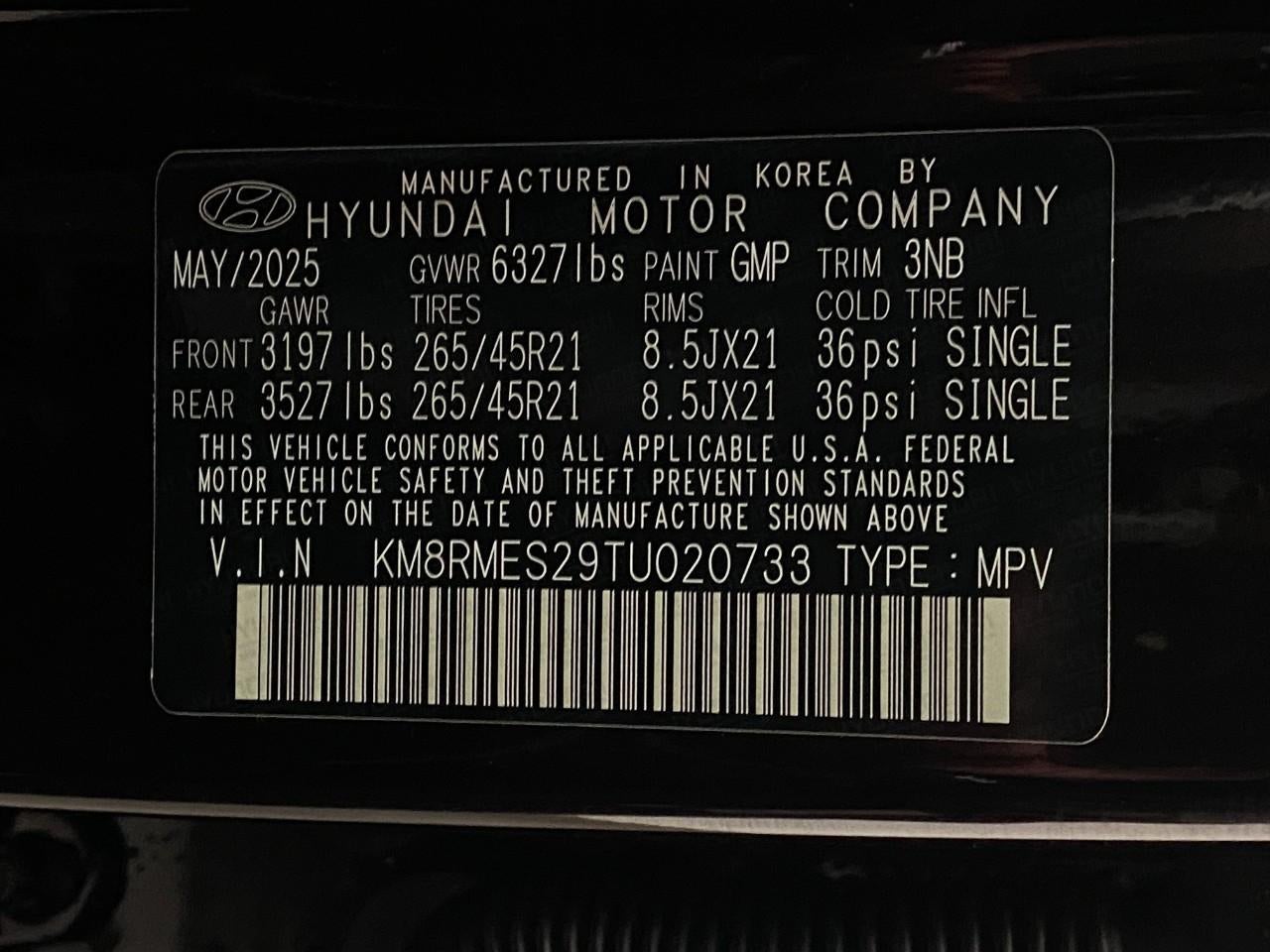 2026 Hyundai PALISADE Calligraphy AWD