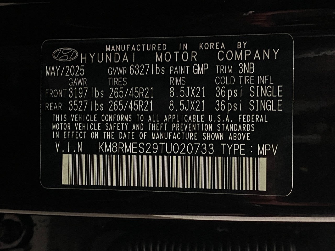 2026 Hyundai PALISADE Calligraphy AWD