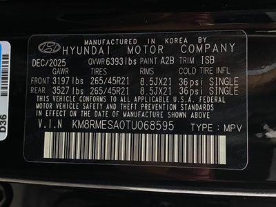 2026 Hyundai PALISADE HYBRID Calligraphy