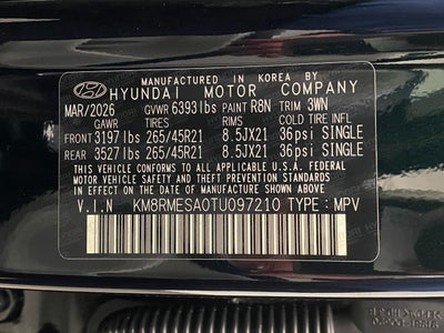 2026 Hyundai PALISADE HYBRID Calligraphy