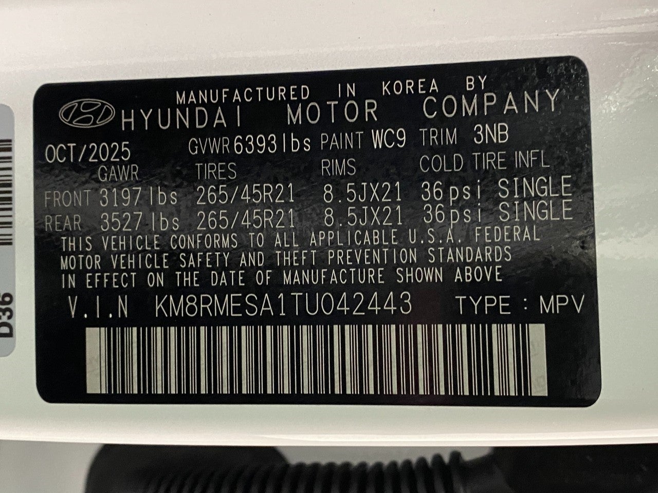 2026 Hyundai PALISADE HYBRID Calligraphy