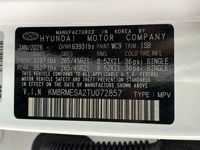 2026 Hyundai PALISADE HYBRID Calligraphy AWD