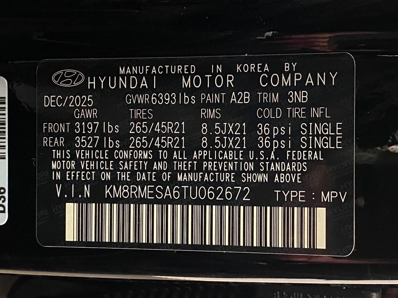 2026 Hyundai PALISADE HYBRID Calligraphy