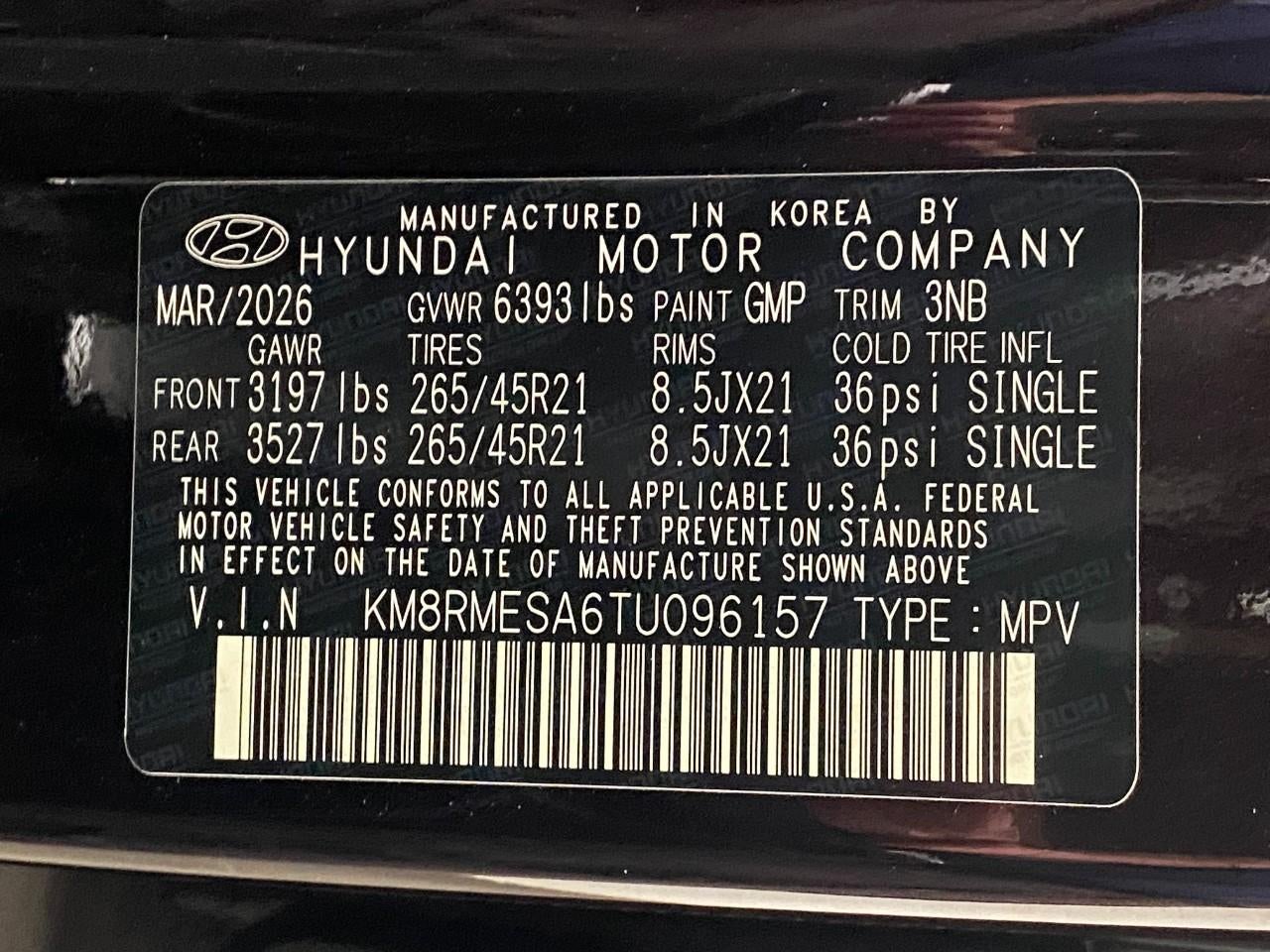 2026 Hyundai PALISADE HYBRID Calligraphy