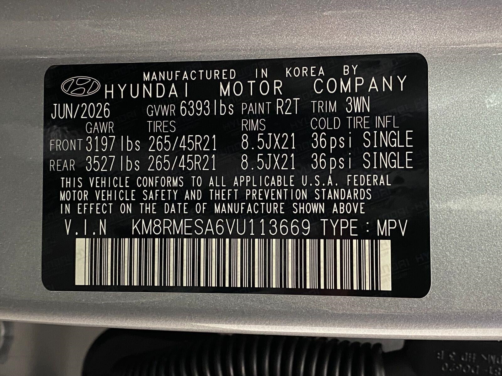 2027 Hyundai PALISADE HYBRID Calligraphy AWD