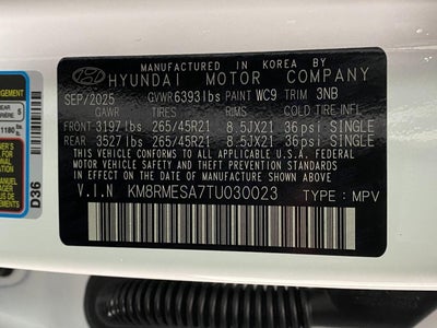 2026 Hyundai PALISADE HYBRID Calligraphy