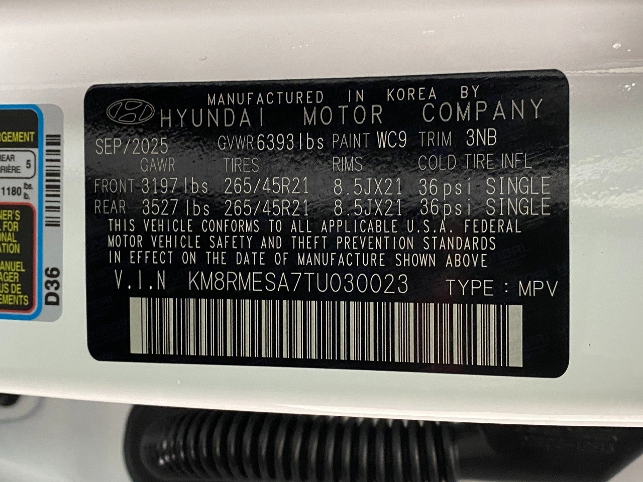 2026 Hyundai PALISADE HYBRID Calligraphy