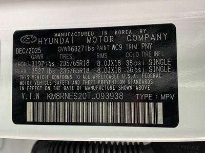 2026 Hyundai PALISADE SEL Premium AWD