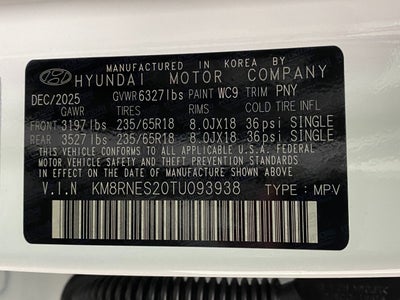 2026 Hyundai PALISADE SEL Premium AWD