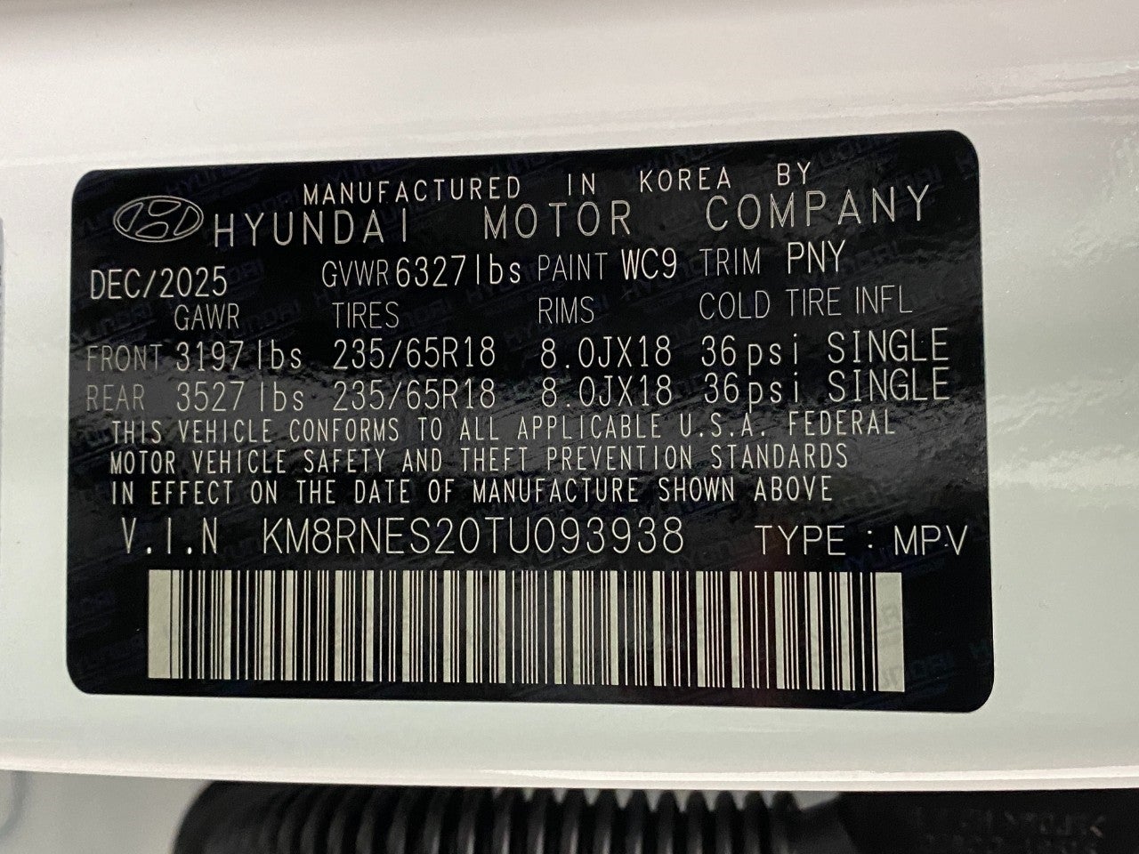 2026 Hyundai PALISADE SEL Premium AWD