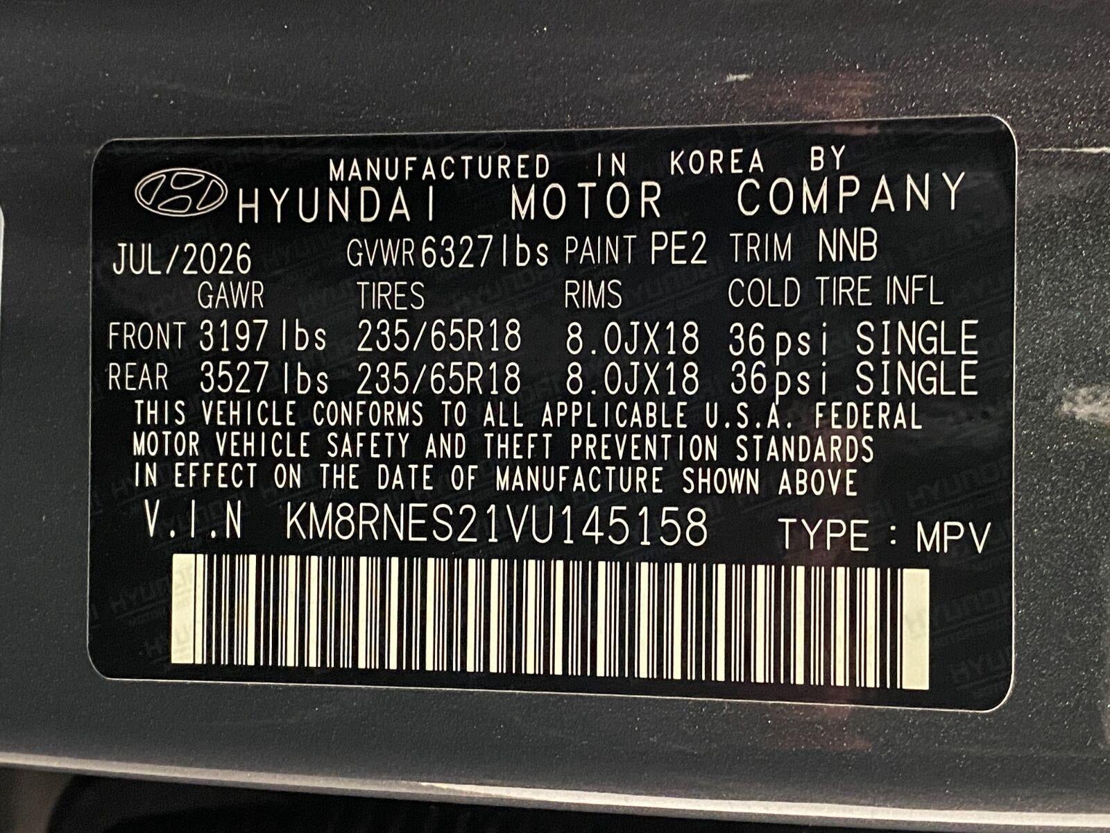 2027 Hyundai PALISADE SEL Premium AWD
