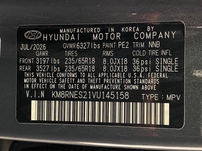 2027 Hyundai PALISADE SEL Premium AWD