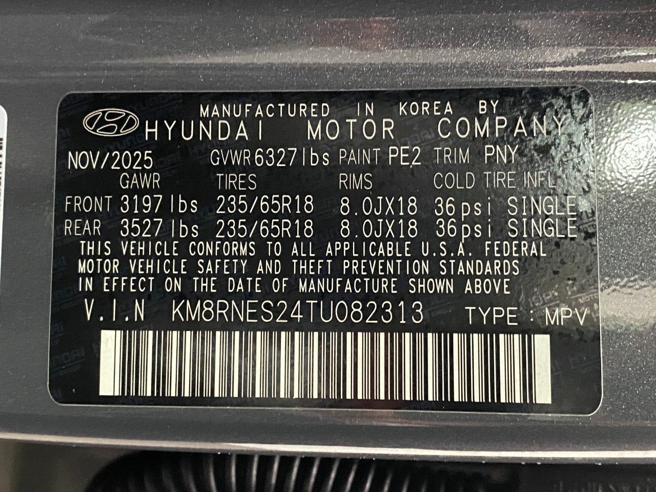 2026 Hyundai PALISADE SEL Premium AWD