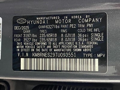 2026 Hyundai PALISADE SEL Premium AWD