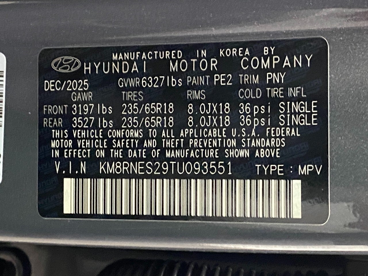 2026 Hyundai PALISADE SEL Premium AWD