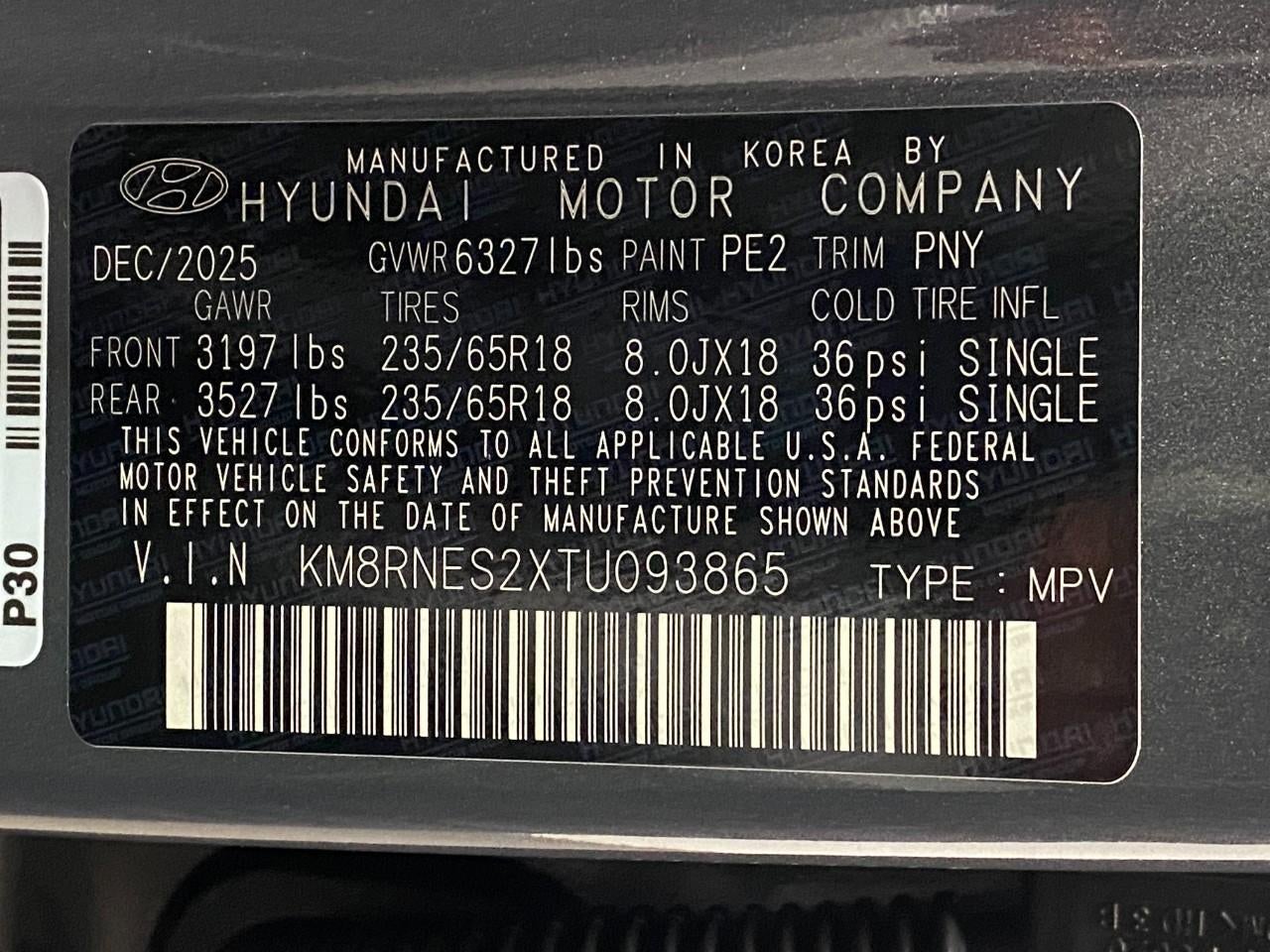 2026 Hyundai PALISADE SEL Premium AWD